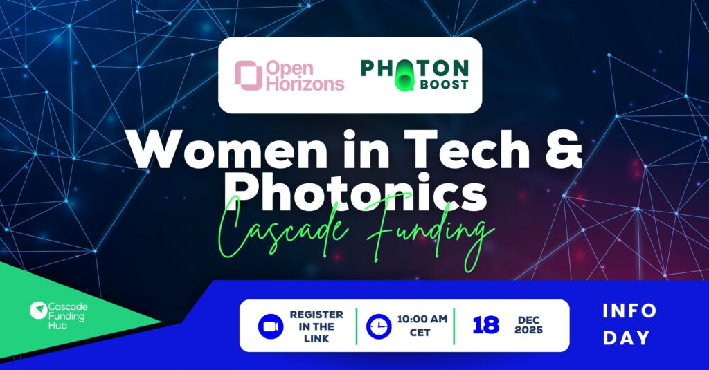 Info Day 27 Women in Tech & Photonics