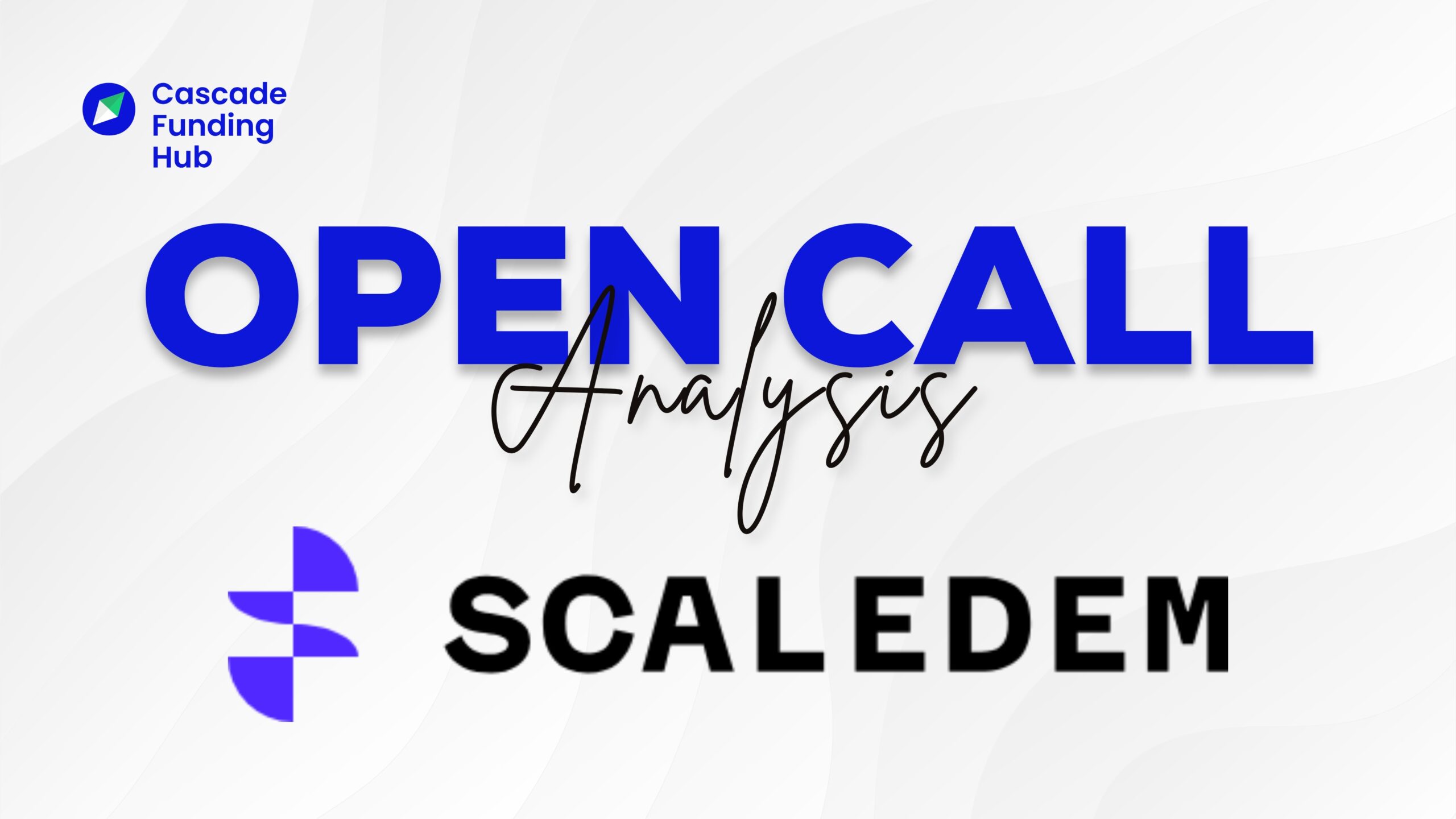 Open Call Analysis: ScaleDem Piloting Programme