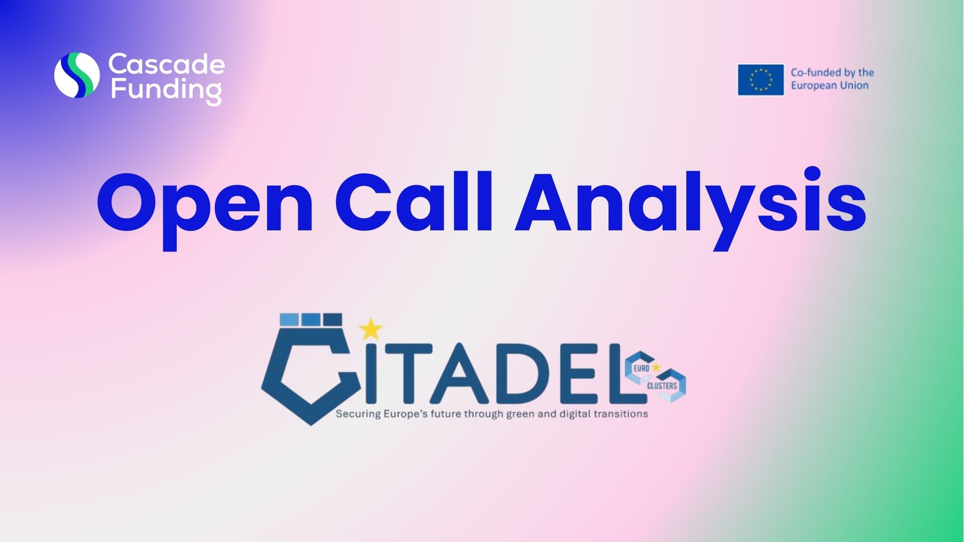 Open Call Analysis: CITADEL Open Call