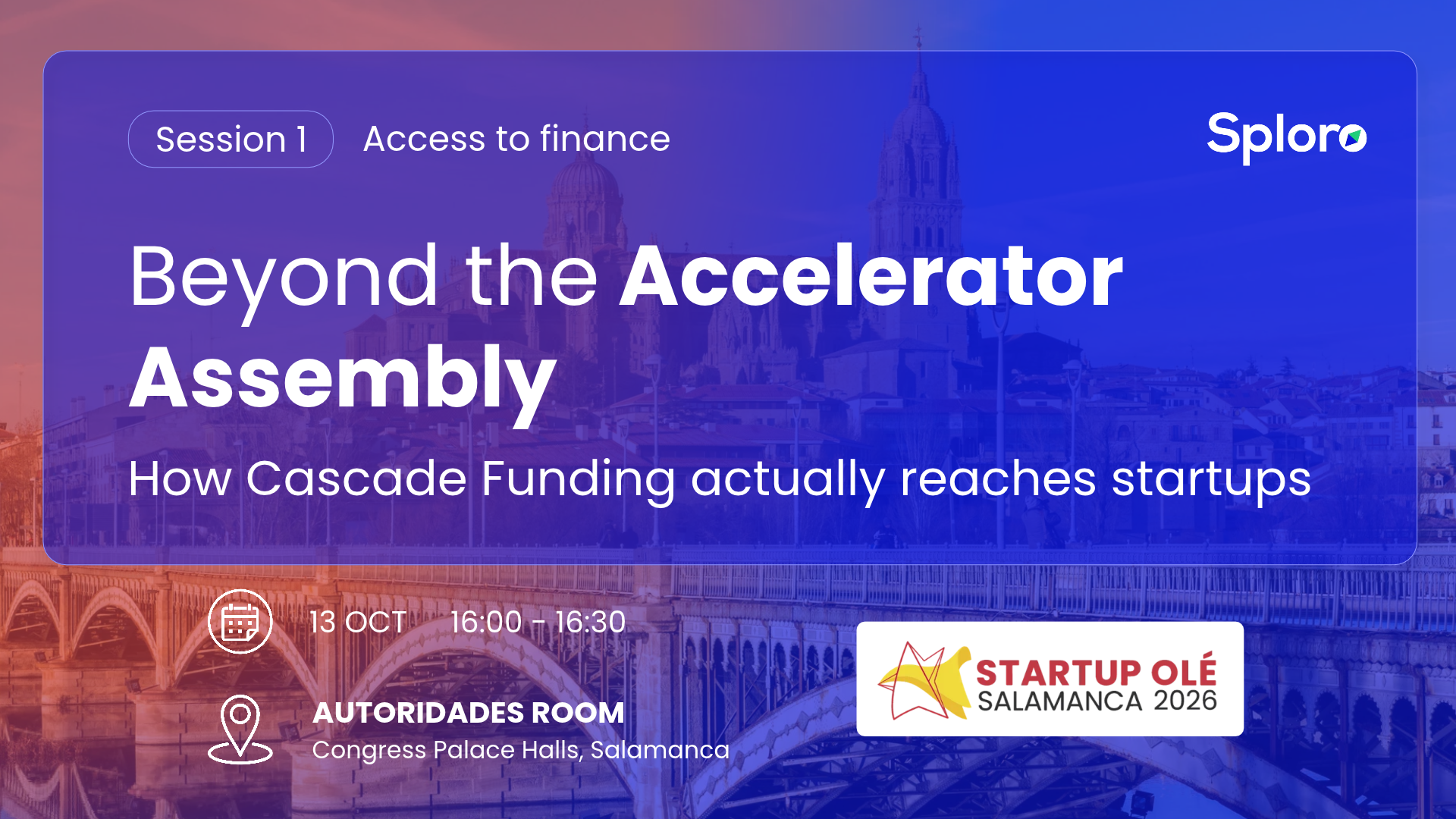 Startup Olé 2026: How does European funding actually reach startups?